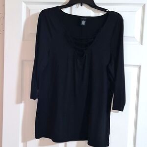 Torrid ladies black shirt size 1xl